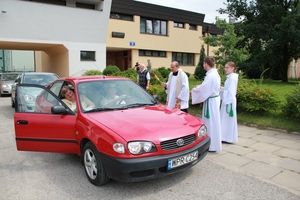 Poświęcenie samochodów