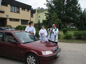 Poświęcenie samochodów 25 lipca 2010